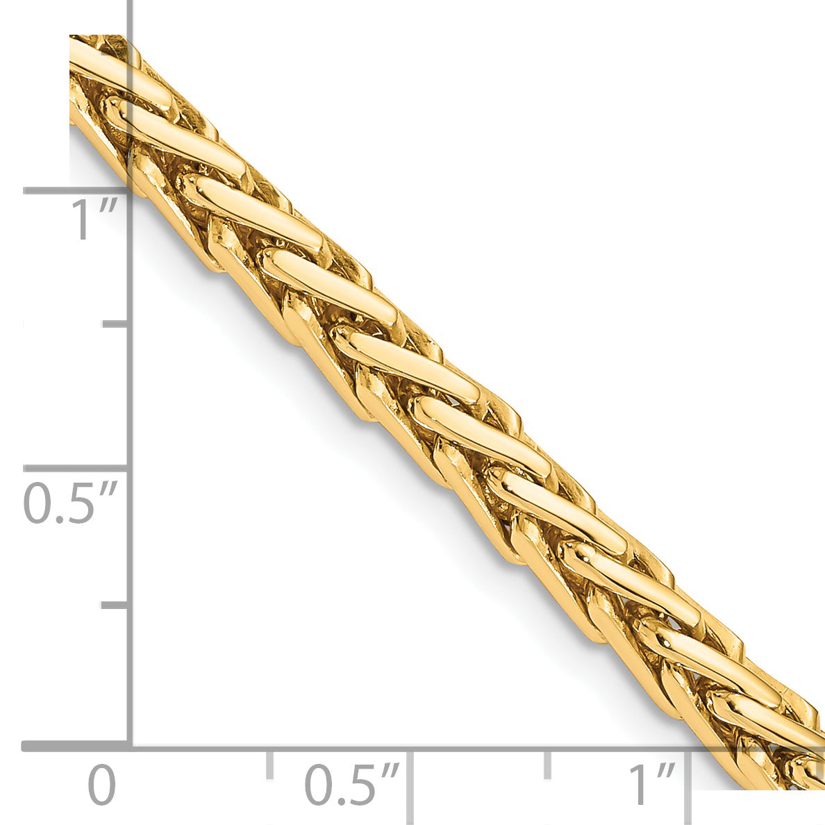 14K Gold Woven Link Bracelet with Polished Finish Secondary image