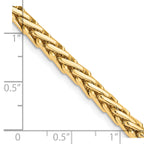 14K Gold Woven Link Bracelet with Polished Finish