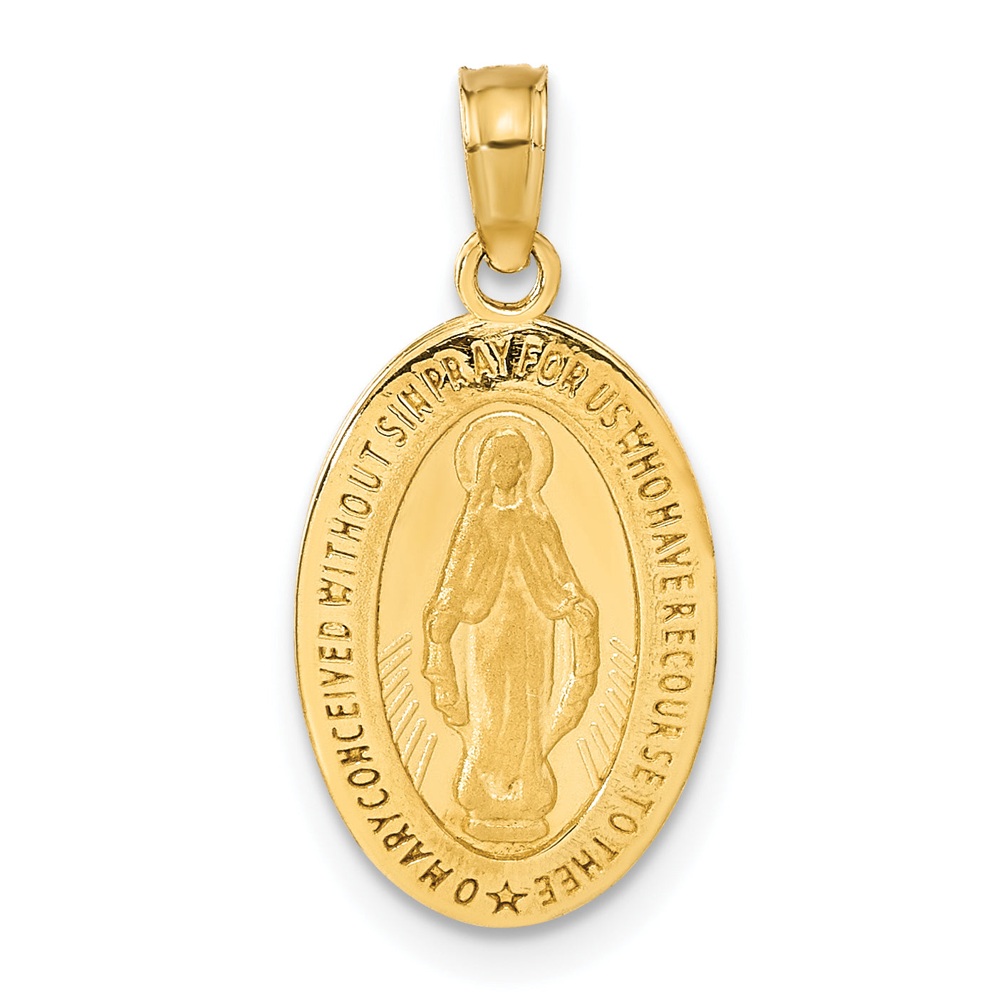 14k Miraculous Medal Pendant Main image