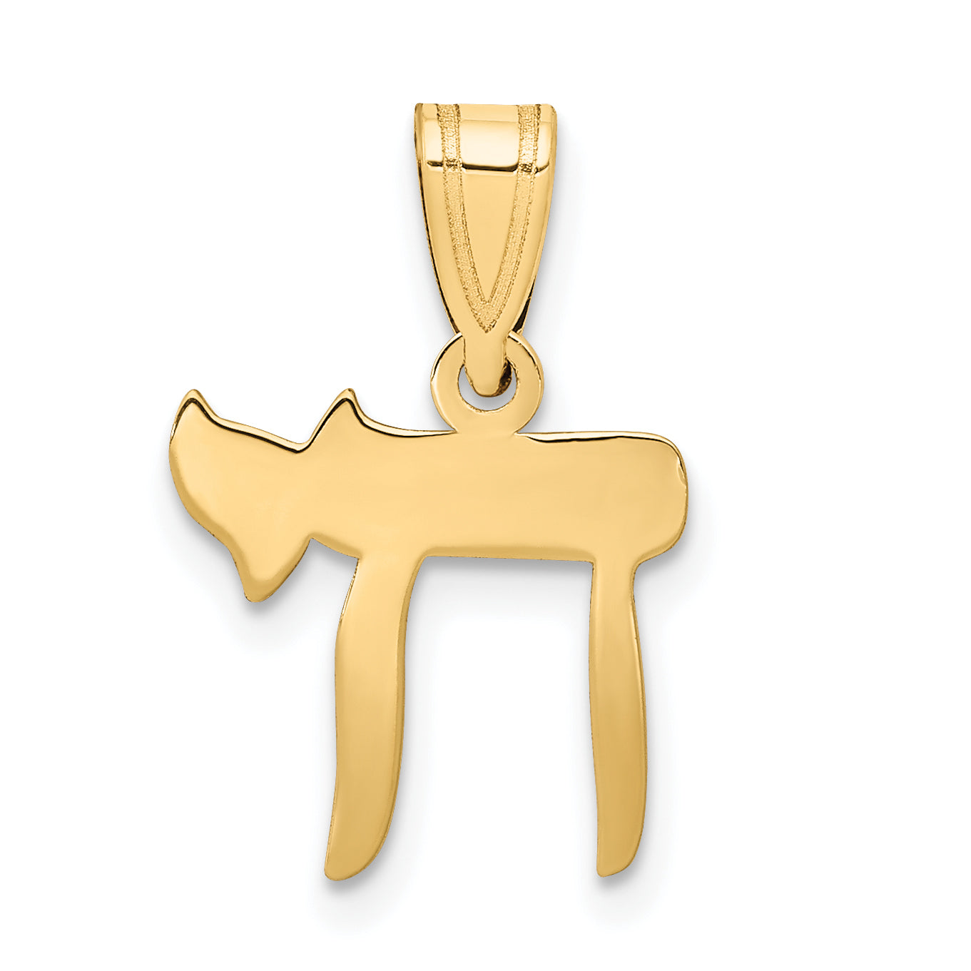 14k Chai Pendant Main image