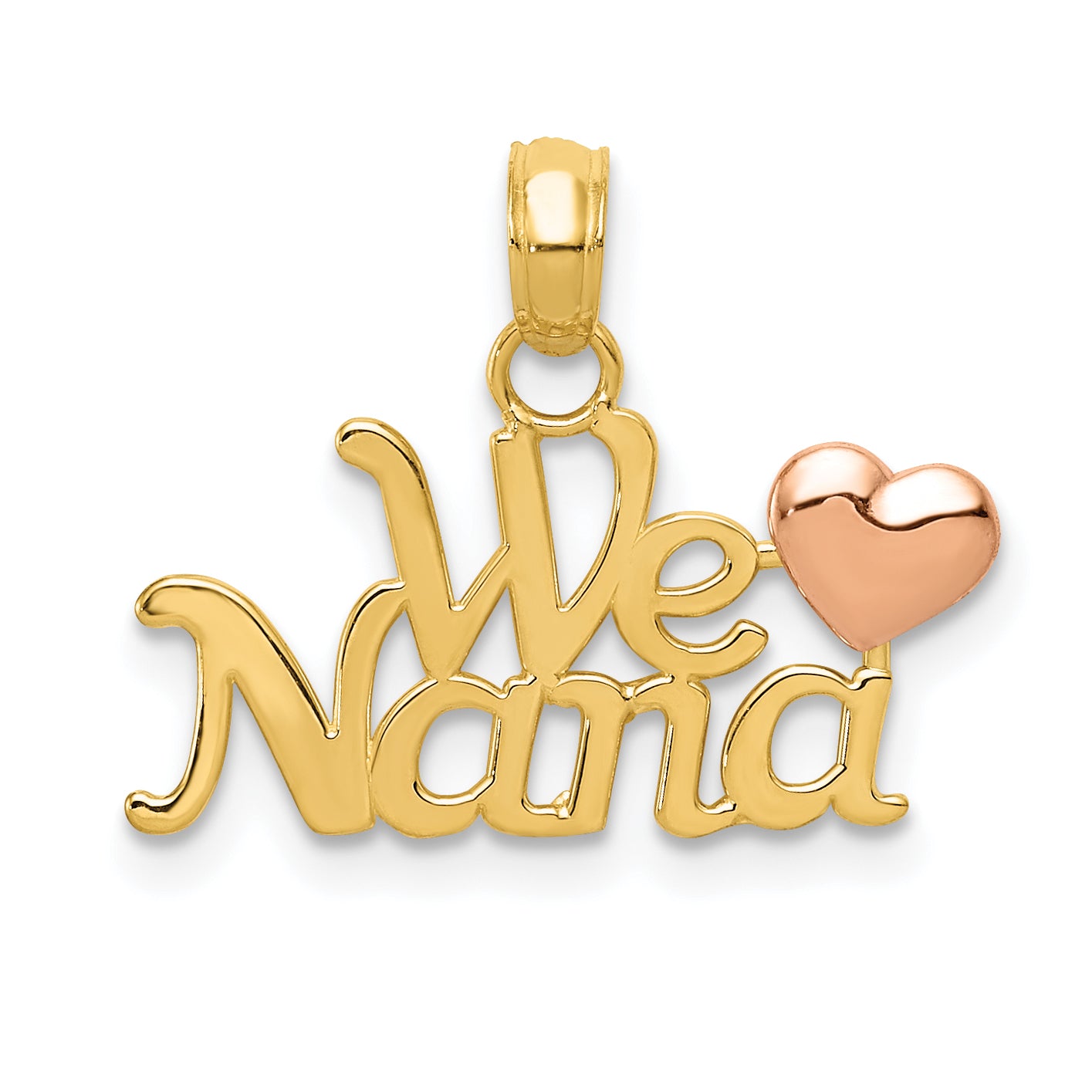 14k Two-Tone WE LOVE NANA Charm Main image