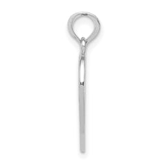 14k White Enameled MOTHER DAUGHTER Break-apart Pendant