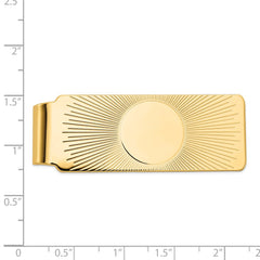 14K Money Clip