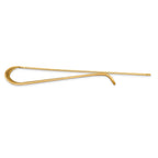 14K Gold Men's Polished Engravable Money Clip by Sophia Jewelers