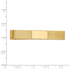 14K Tie Bar/ Money Clip