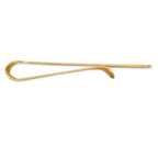 Sophia Jewelers Men's 14K Gold Geometric Money Clip with Polished Finish