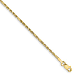 14k 1.8mm Milano Rope Chain