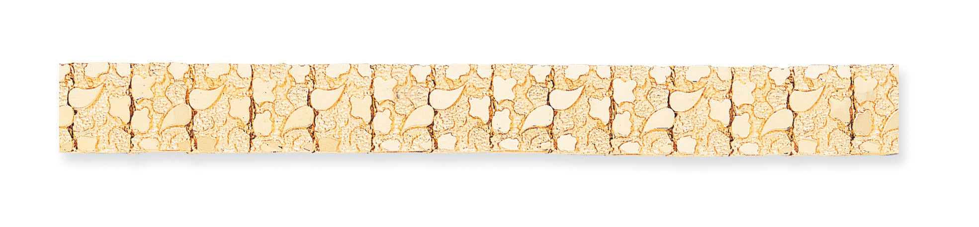 14k 15mm Nugget Bracelet Main image