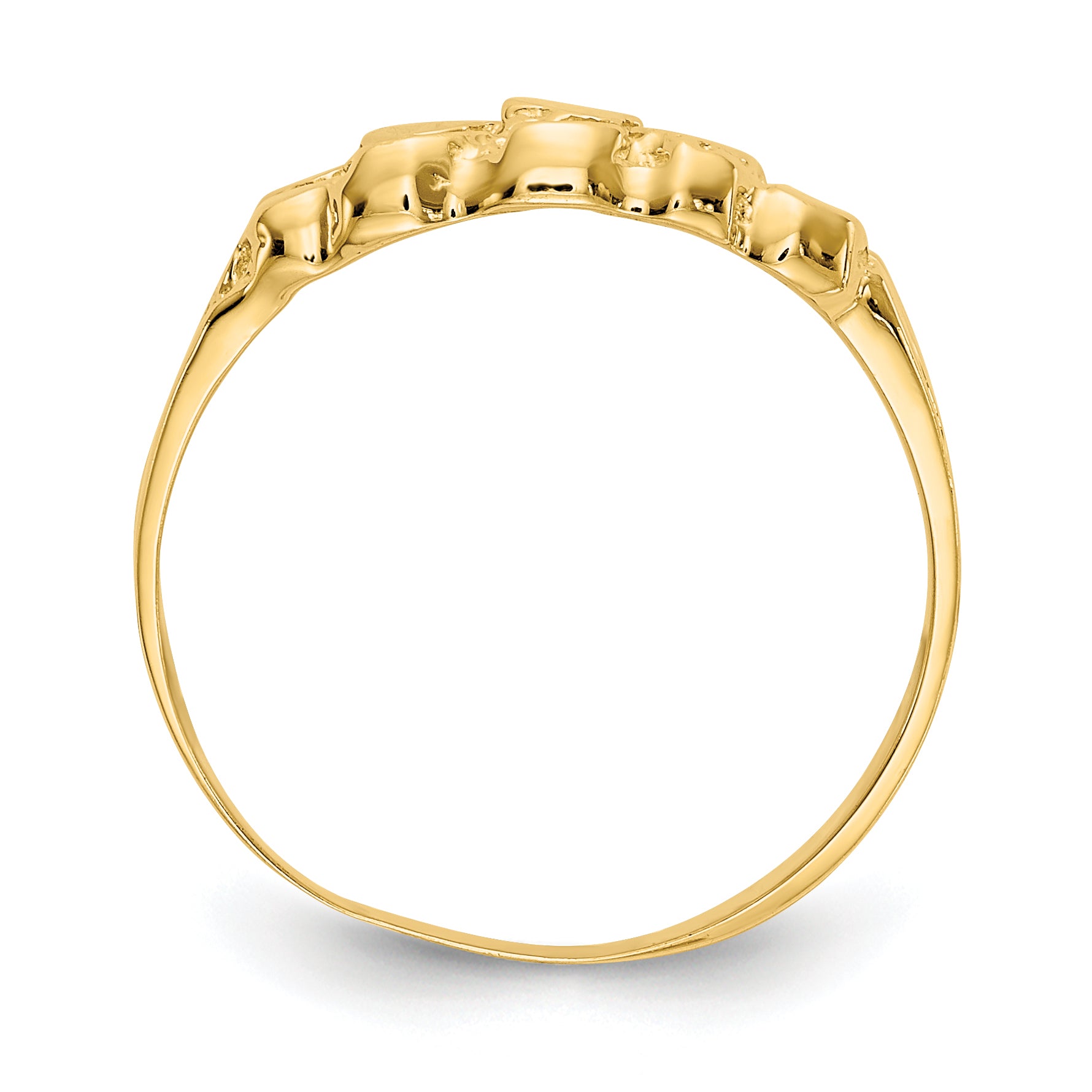 14k Nugget Ring Secondary image