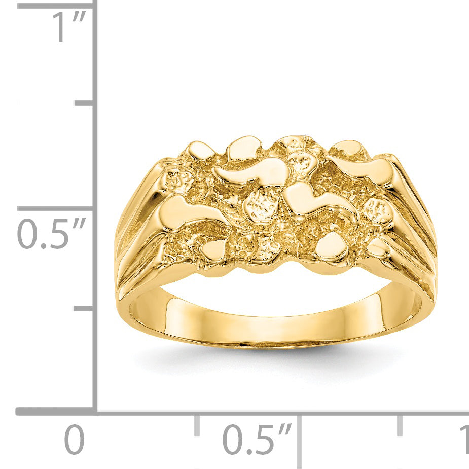 14k Nugget Ring
