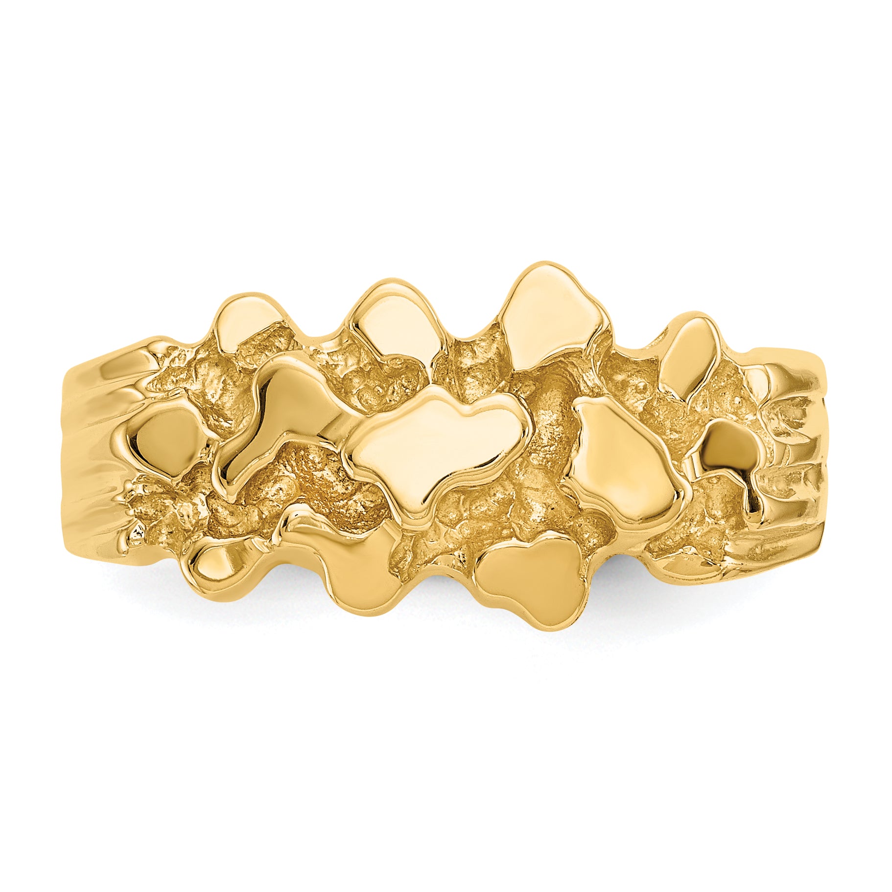 14k Nugget Ring - 8