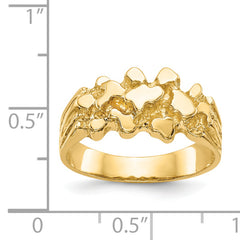 14k Nugget Ring - 8