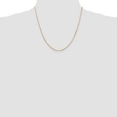 Sophia Jewelers 14K Gold Octagonal Snake Chain Necklace, 16" Elegant Solid Design