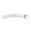 14K White Gold Omega Necklace Extender with Rhodium Plating Elegance