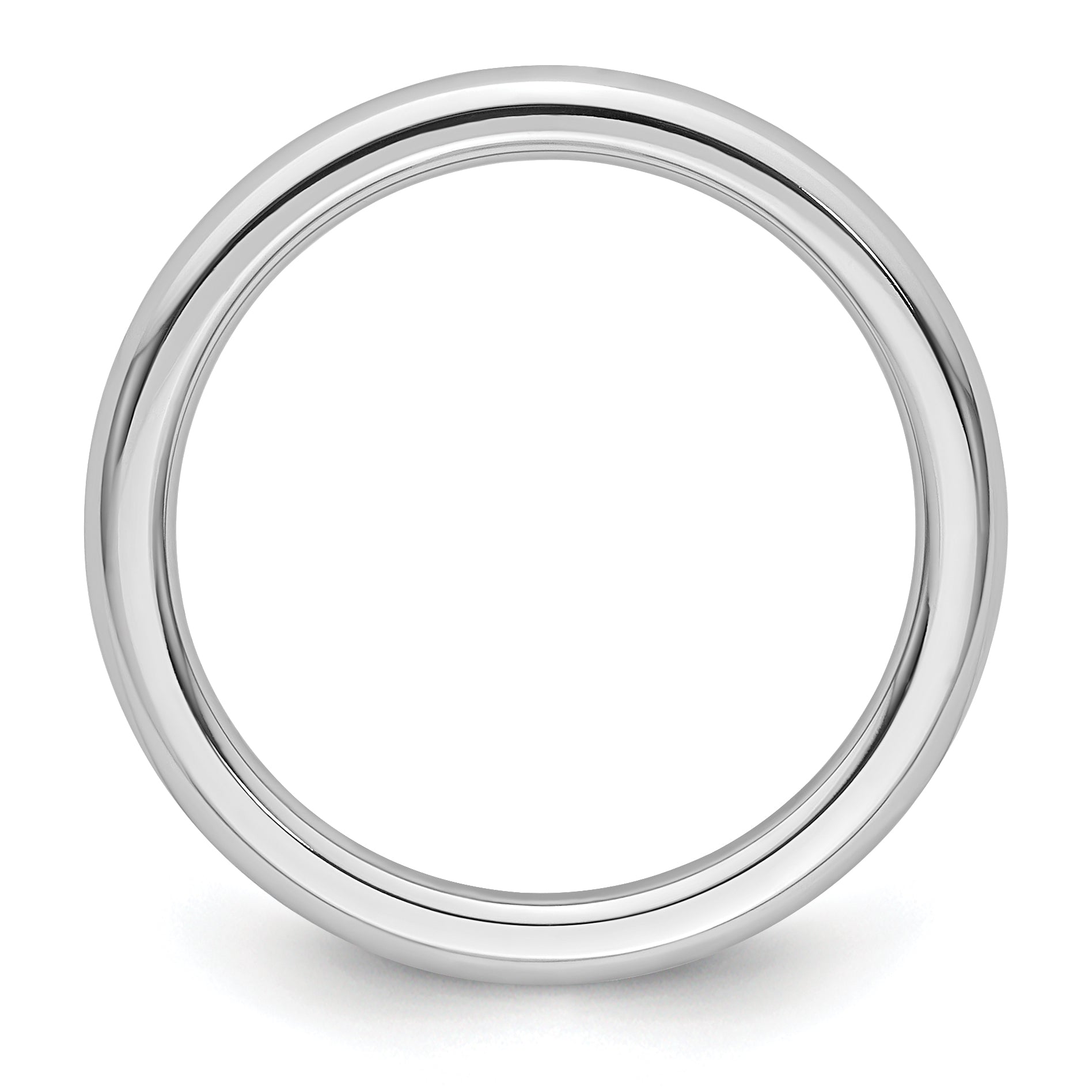 Platinum 2.5mm Comfort-Fit Wedding Band Size 4 Secondary image