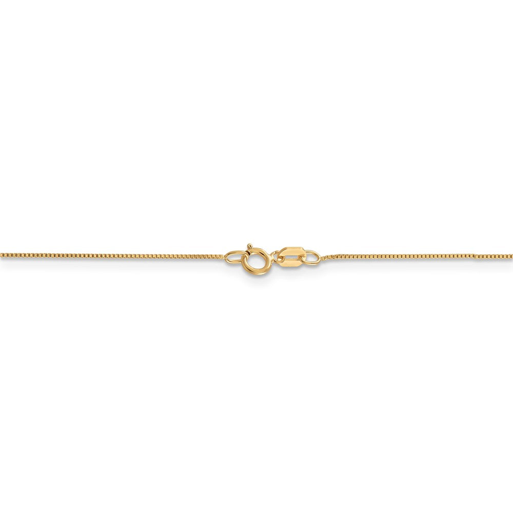 14K Yellow Gold .5mm Box Chain