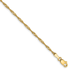 14k 1.70mm Singapore Chain