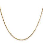 Diamond-Cut Cable Chain Necklace in 14K Yellow Gold, 1.8mm