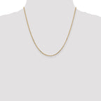 Diamond-Cut Cable Chain Necklace in 14K Yellow Gold, 1.8mm