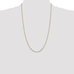 Diamond-Cut Cable Chain Necklace in 14K Yellow Gold, 1.8mm