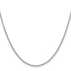 Cable Chain Necklace in 14K White Gold, 1.6mm