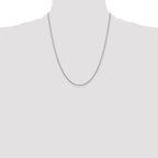 Cable Chain Necklace in 14K White Gold, 1.6mm