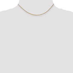 Sophia Jewelers 14K Gold Spiga Necklace with Polished Finish - 14