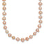 14k 4-5mm Pink Near Round Freshwater Cultured Pearl Necklace