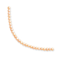 14K 4.5-5mm Pink FW Onion Cultured Pearl Necklace
