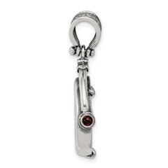 Sterling Silver & Bronze Antiqued Widow’s Mite Coin Pendant Gift Ready Vintage