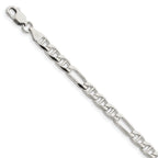 Sterling Silver 5.5mm Figaro Anchor Chain