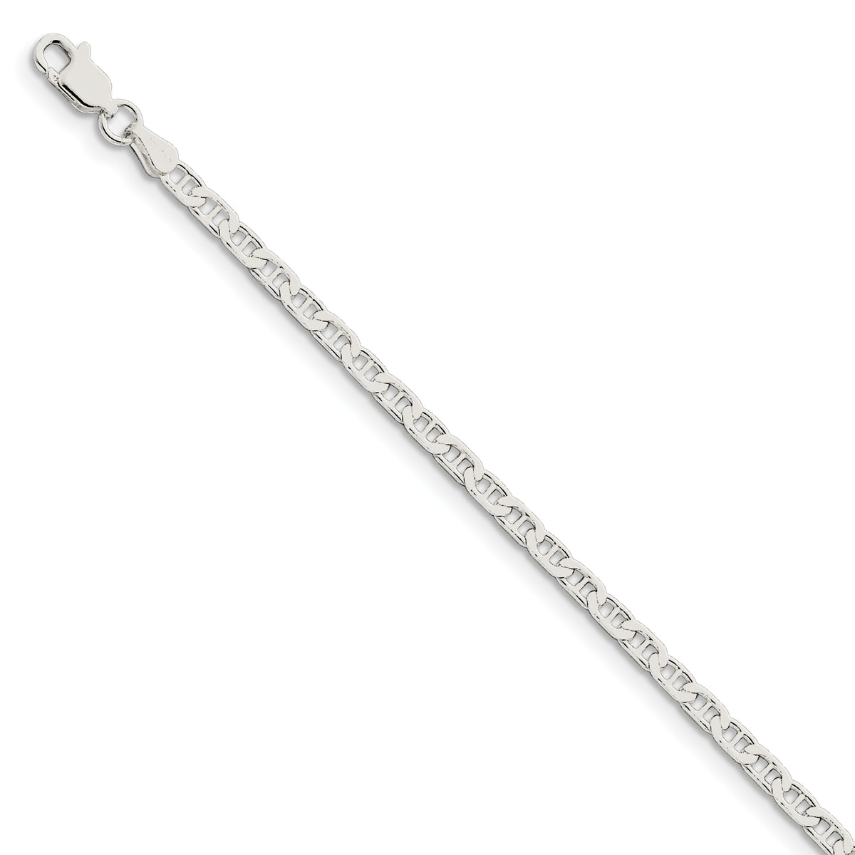 Sterling Silver 3mm Flat Anchor Chain