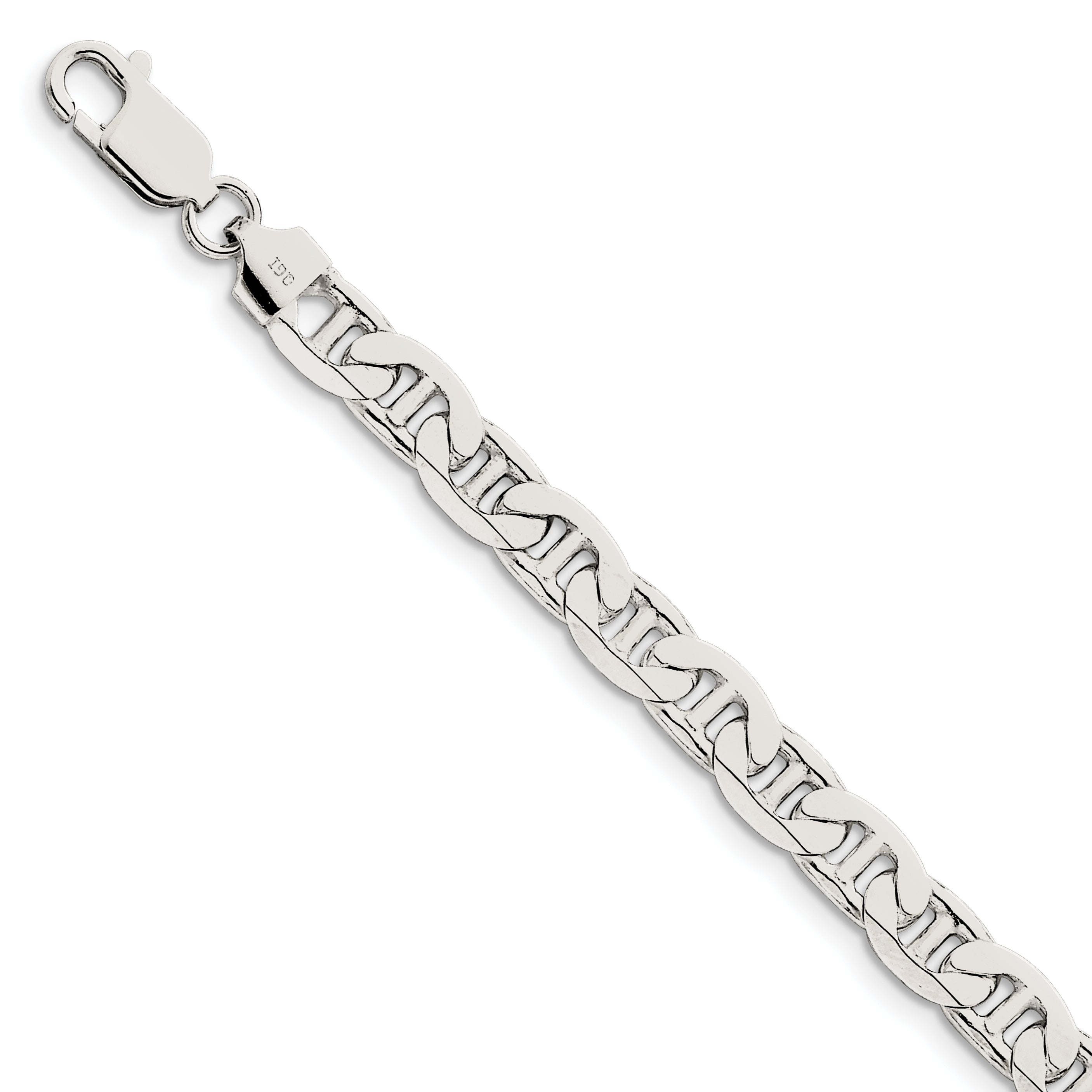 Sterling Silver 7mm Anchor Chain Main image