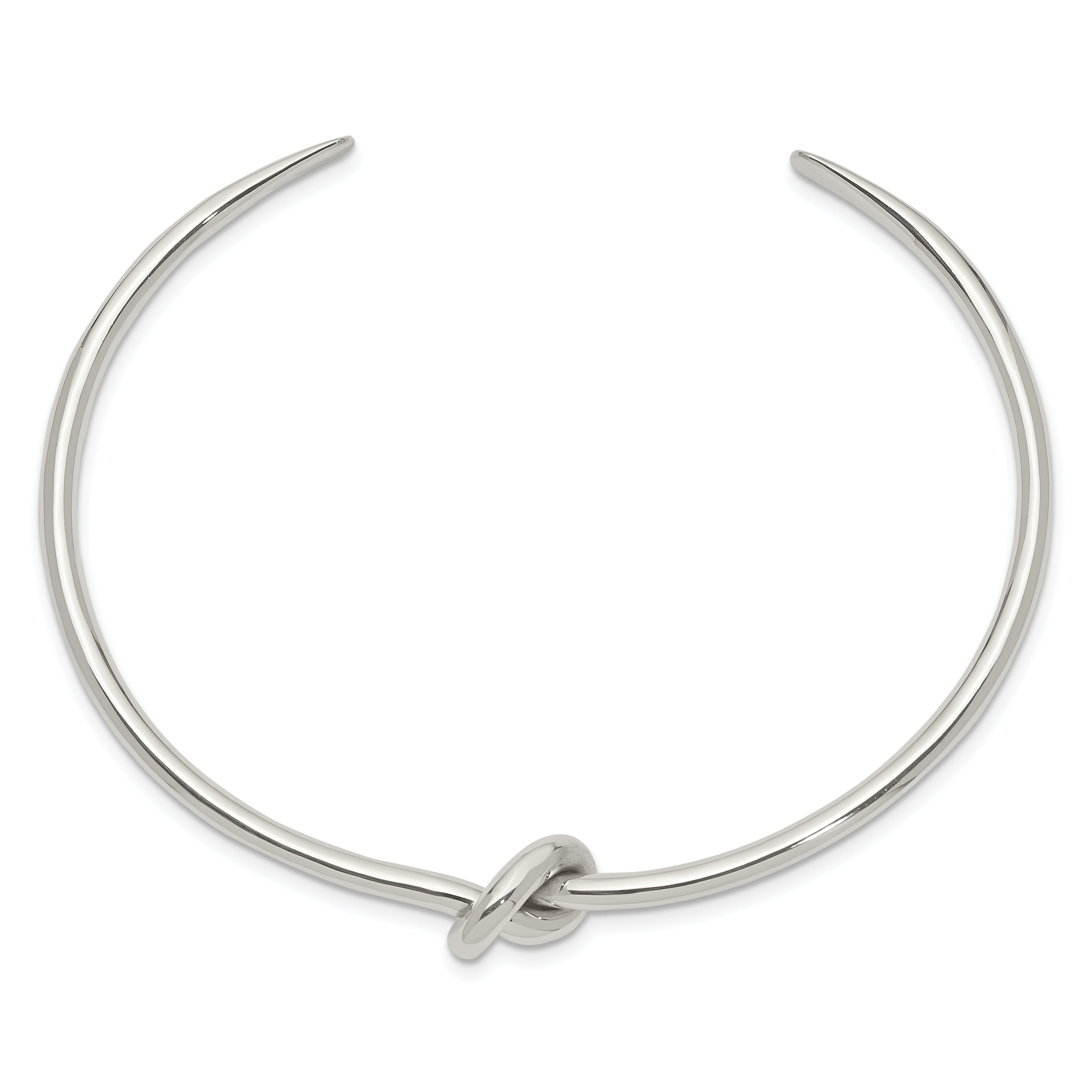 Sophia Jewelers 925 Sterling Silver Polished Knot Cuff Bracelet for Women