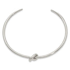 Sophia Jewelers 925 Sterling Silver Polished Knot Cuff Bracelet for Women