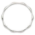 Sterling Silver Polished Slip-on Bangle