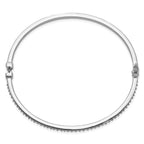 Diamond Fascination Diamond Mystique Sterling Silver Platinum-plated carart Diamond Bangle