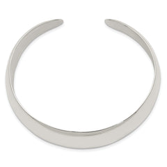Sophia Jewelers Sterling Silver 925 Polished Cuff Bracelet Engravable