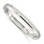 Sterling Silver 7mm Solid Polished Plain Slip-On Bangle Bracelet