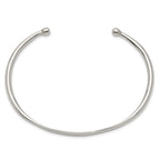 Sophia Jewelers Polished Sterling Silver 925 Women's Engravable Cuff Bracelet