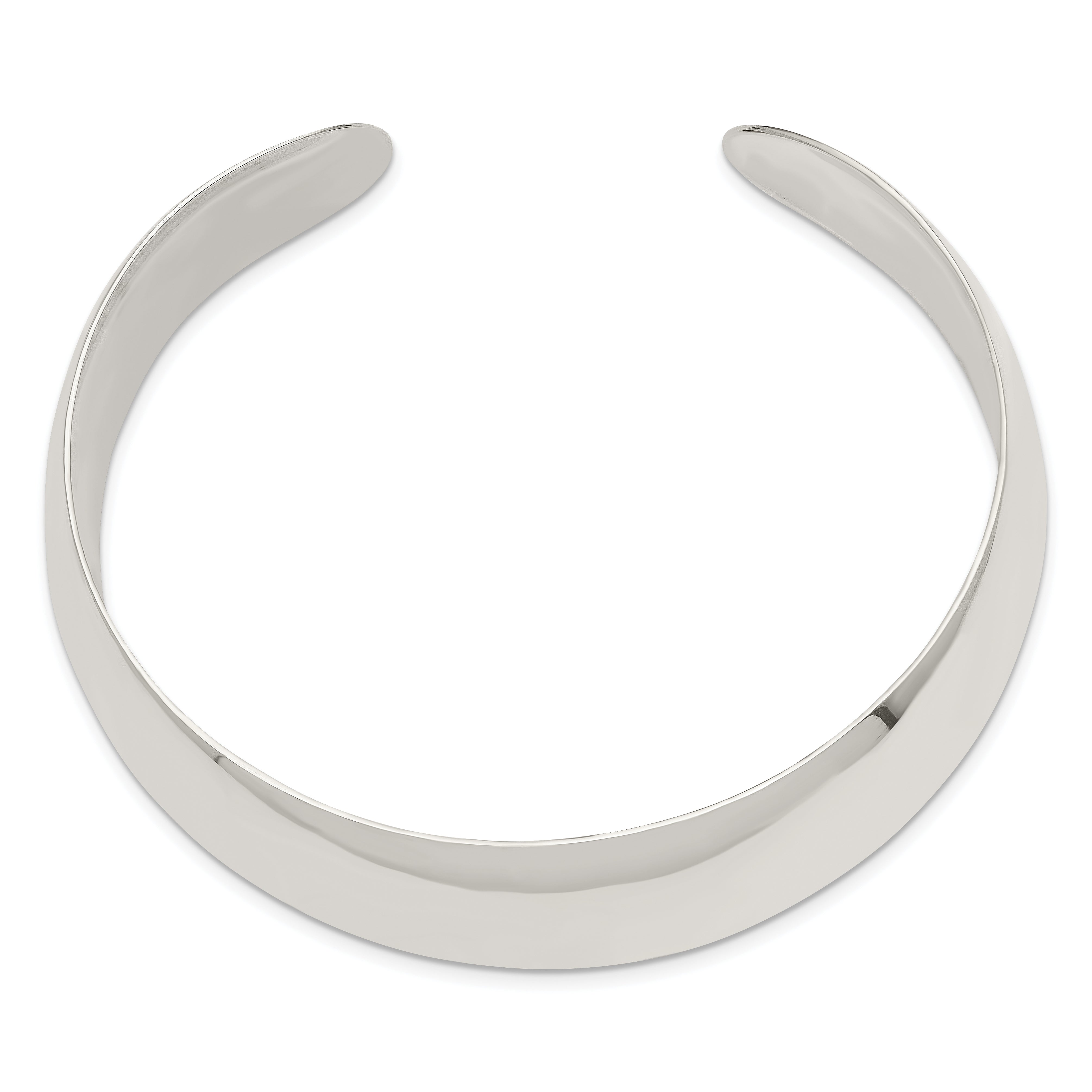 Sterling Silver 21mm Cuff Bangle Secondary image