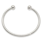 Sophia Jewelers Sterling Silver 925 Women's Cuff Bangle with Polished Finish