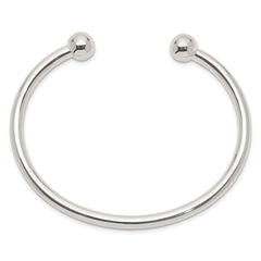 Sophia Jewelers Sterling Silver 925 Women's Cuff Bangle with Polished Finish