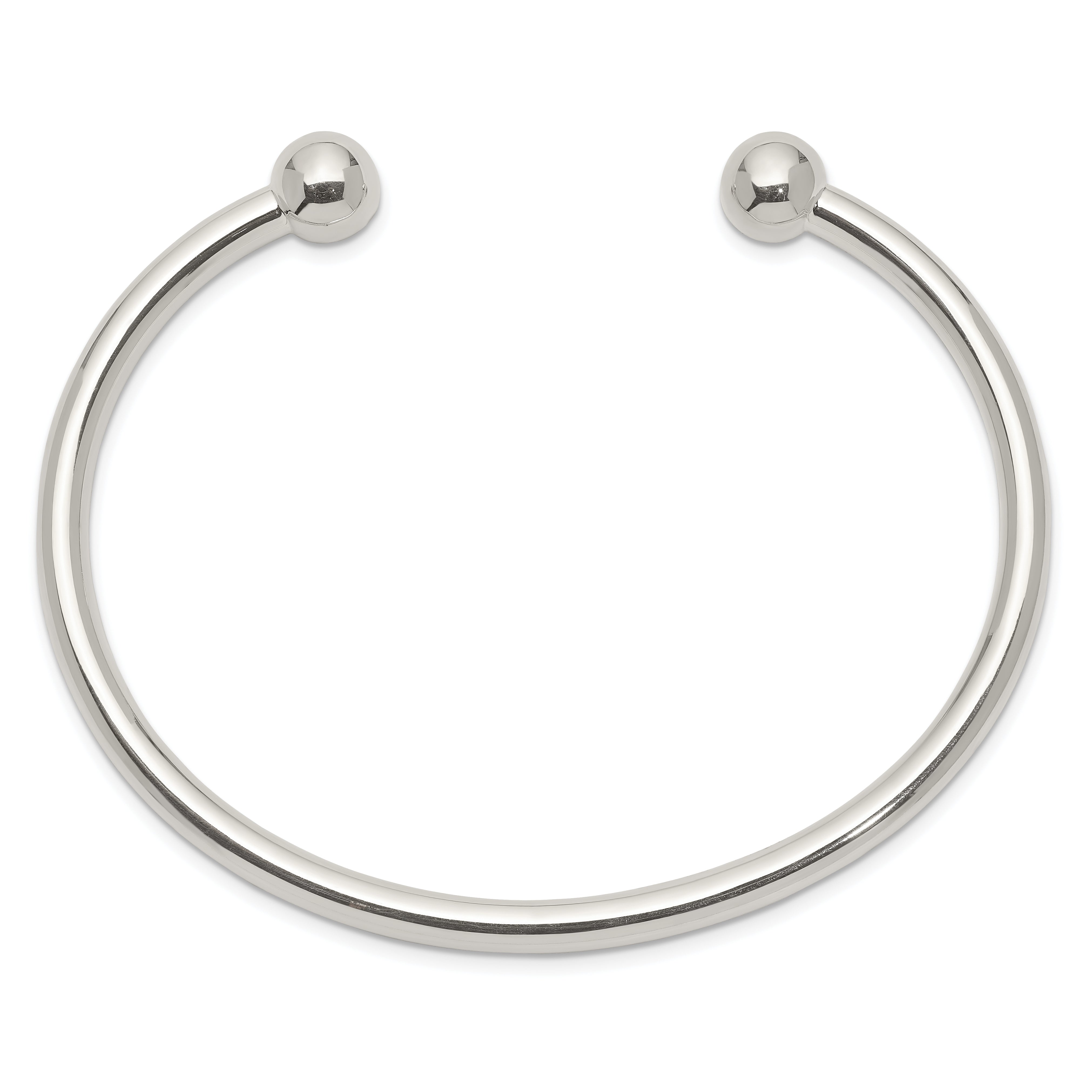 Sterling Silver Cuff Bangle Bracelet