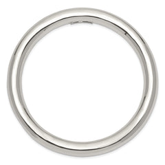 Sterling Silver 925 Polished Women's Slip-On Bangle by Sophia Jewelers