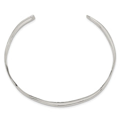 Sophia Jewelers Sterling Silver 925 Wavy Cuff Bracelet Flawless Polished Finish