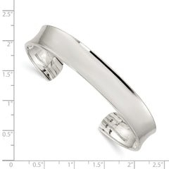 Sophia Jewelers Sterling Silver 925 Engravable Women's Cuff Bracelet