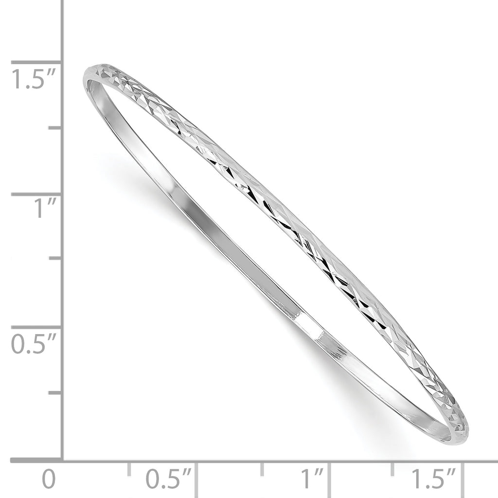 Sophia Jewelers Sterling Silver Children's Polished Slip-On Bangle