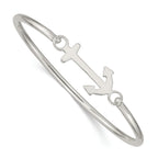 Sterling Silver 925 Women's Bangle with Interchangeable Nautical Charms