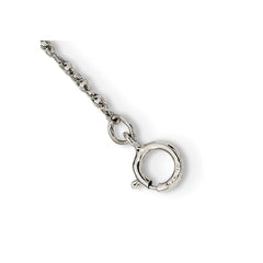 Sterling Silver & 12k Treble Clef Necklace